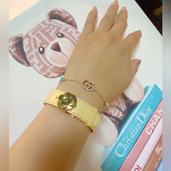 Louis Vuitton Monogram Pattern Good Luck Leather Bracelet - Picture 10 of 15